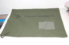 Mercedes-benz Canvas Draw String Bag Army Green 26"x21"