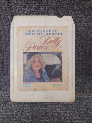 Dolly Parton New Harvest First Gathering  8 Track Tape