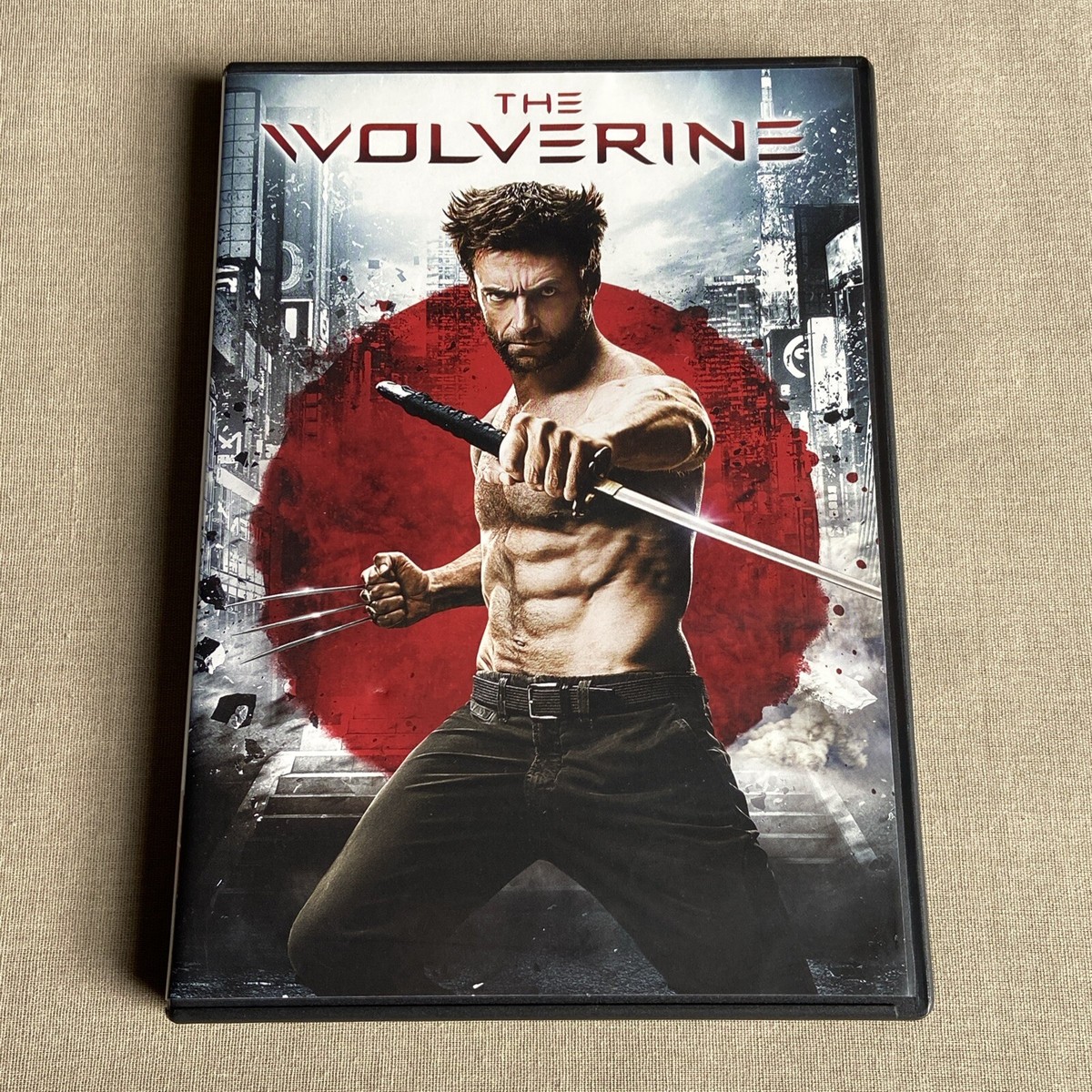 The Wolverine (DVD 2013) Marvel X-Men Hugh Jackman Japan Hiroyuki