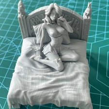 1/24 Scale Resin Figure Model Sexy Goldilocks Girl NSFW GK Unassembled Unpainted