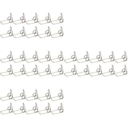 40 Pcs Trumpet Accessories Watergate Key Parts Draining Springs Clique