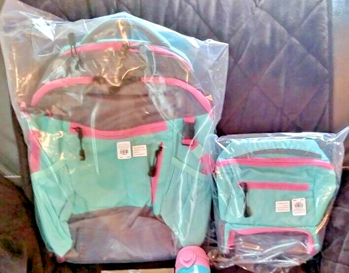 PONY Zaino Disney Scuola Ceramica Fienile Arcobaleno + Borsa Pranzo Viaggio Sport Ragazza ? .