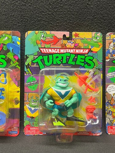 Teenage Mutant Ninja Turtles Dschingis Frog Ray Filet Wingnut Walmart Reissue '23 - Bild 3 von 12
