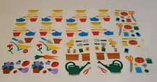 Lot Of Mrs Grossmans Stickers Baking Gardening Sewing Scrapbooking Collector