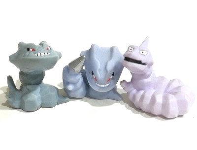 Tv Movie Video Game Action Figures Pokemon Kid Onix Figure Japan Bandai Toys Hobbies Figure