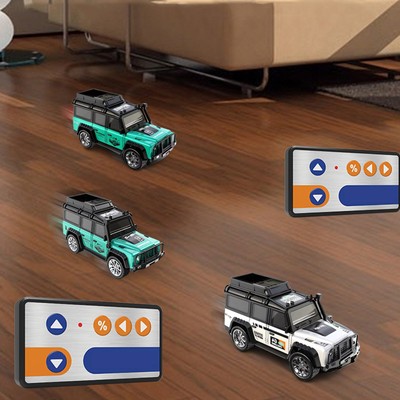 Mini Rc Drift Car 1:64 Scale Alloy Truck Remote Control 4x4 Off-Road Vehiclemq