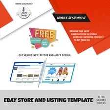 Template Ebay Store Listing 2020 Html Design Responsive Professional Mobile