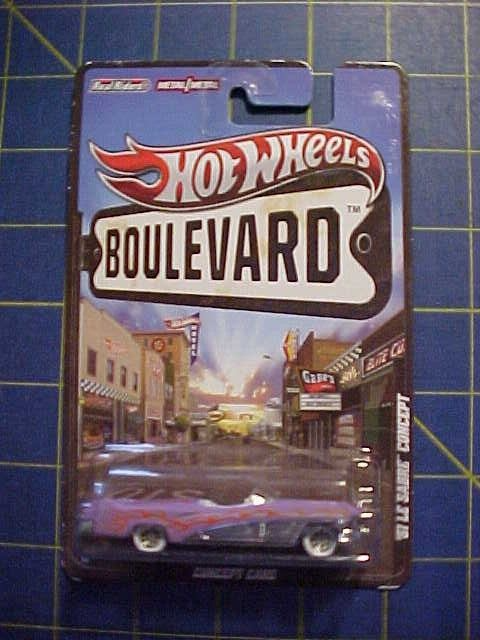 HOT WHEELS BOULEVARD '51 LE SABRE CONCEPT! NIP WHITE WALL REAL