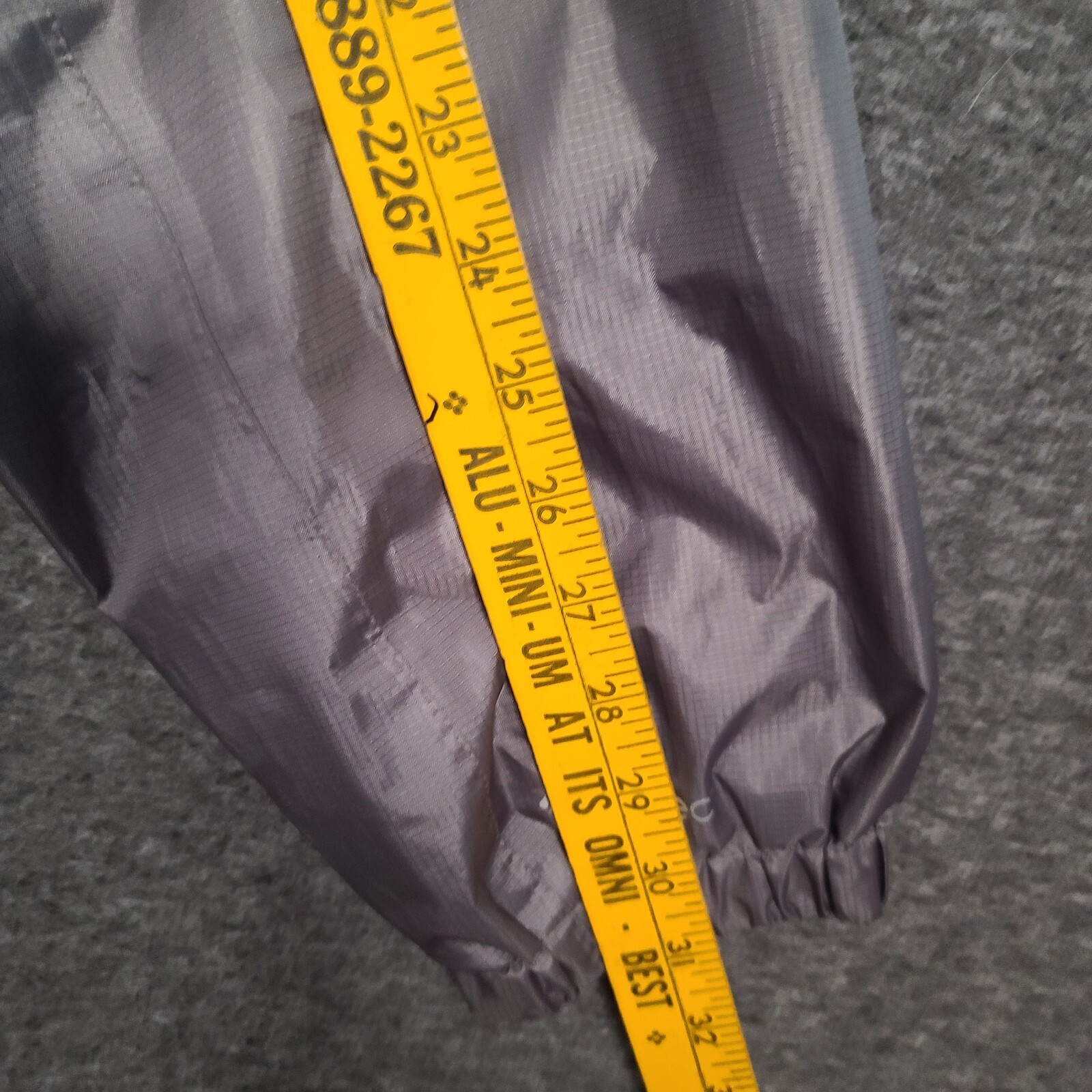 Coleman Pullover Multitec Rain Jacket Gray Small … - image 6