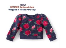 NEW AMERICAN GIRL Doll Janie Jack Wrapped in Roses Party Top-Rel. 2022/Ret.2023