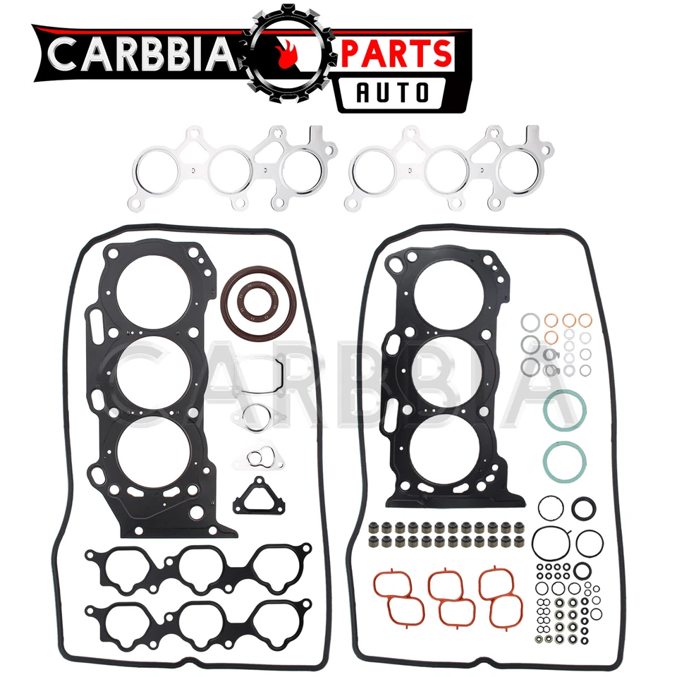 Juego de culata MLS para Lexus Toyota Avalon Camry 2005-2015 3,5 L V6 DOHC 24v Foto 4 de 4