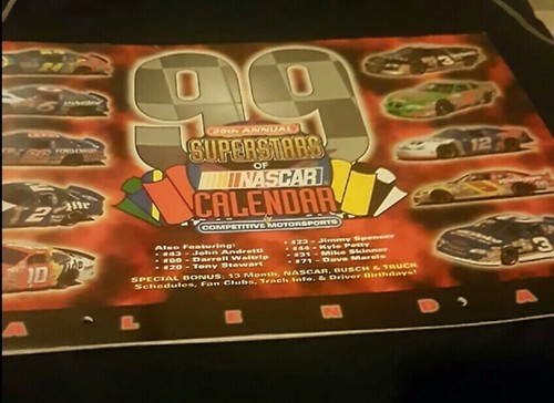 Nascar Calendar 1999 By Cometitive Motorsports 20th Annual Superstars Of Nascar - 第 1/12 張圖片