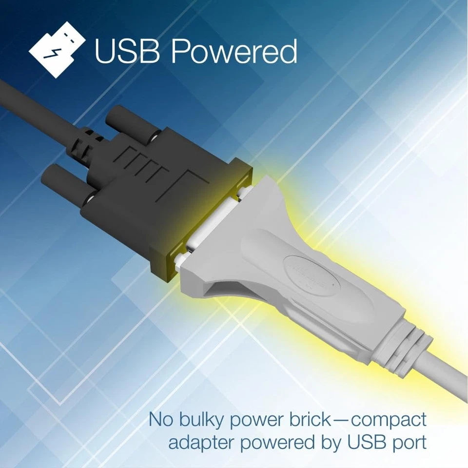 USB to Serial 9-Pin Converter Cable, TU-S9, USB to RS232 Serial Adapter, Supp... - Image 2 of 4