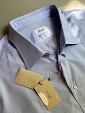 NWT Brioni Cotton Dress Shirt Size 48 / 19