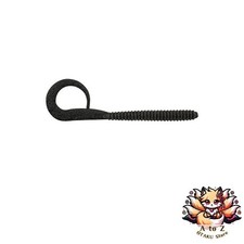 NEW Berkley PowerBait Maxcent King Tail 8-inch Black PBMSKT8-BL