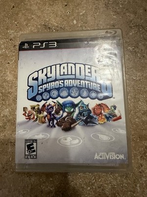 Activision Skylanders Spyro's Adventure PS3 E10+ A1 Not Tested Game Only