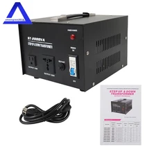 Voltage Converter Transformer 2000 Watt Step Up/Down 110v to 220v/220v to 110v