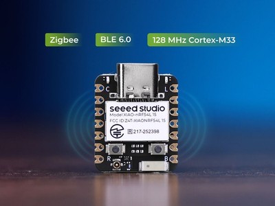 Seeed Studio XIAO nRF54L15 mit 128MHz ARM+RISC-V, BLE 6.0, Matter, Thread,Zigbee