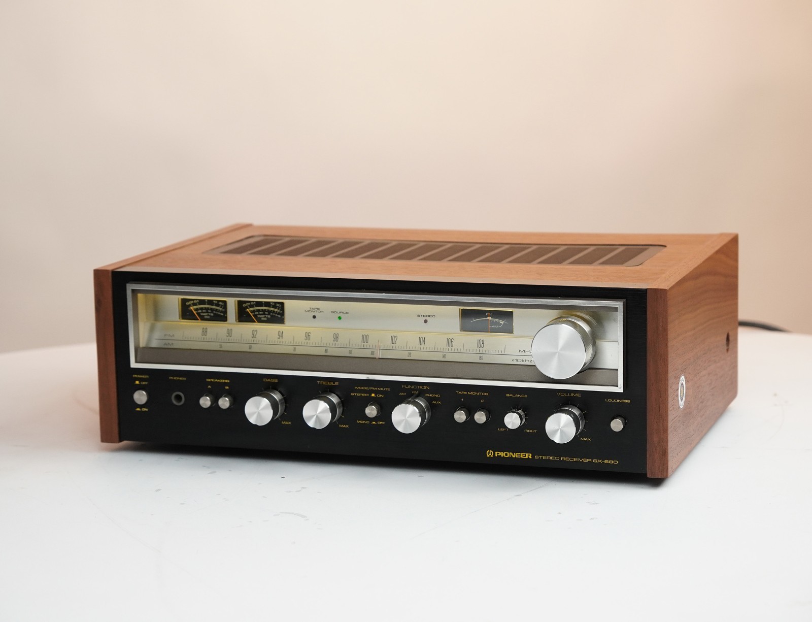Pioneer SX-680 Stereo Receiver – Serviced & Fully Restored –