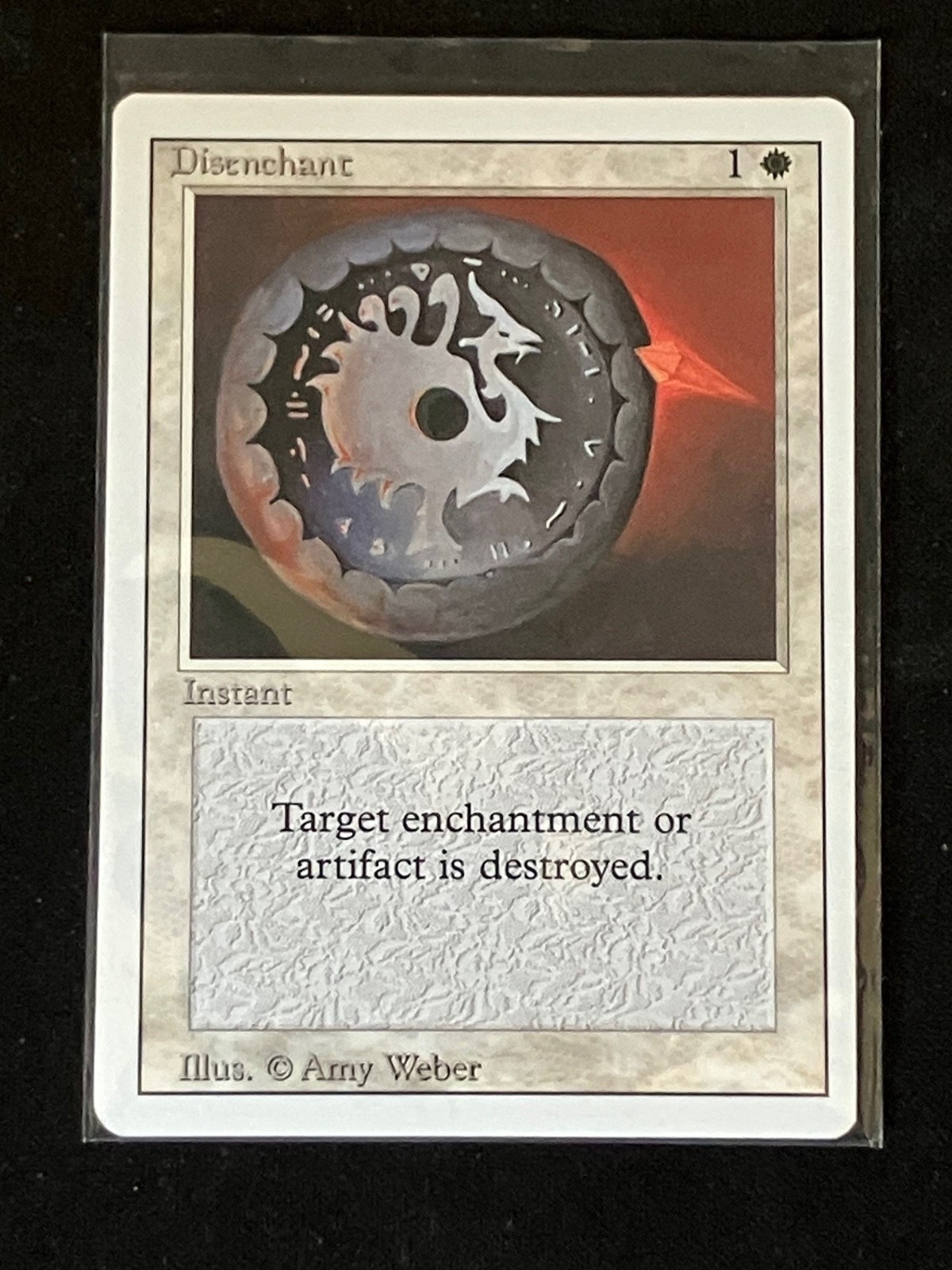 Magic MTG Disenchant (NM) Fourth Edition