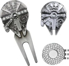 K9King Funny Golf Ball Marker with Magnetic Hat Clip – Unique Durable Enamel B