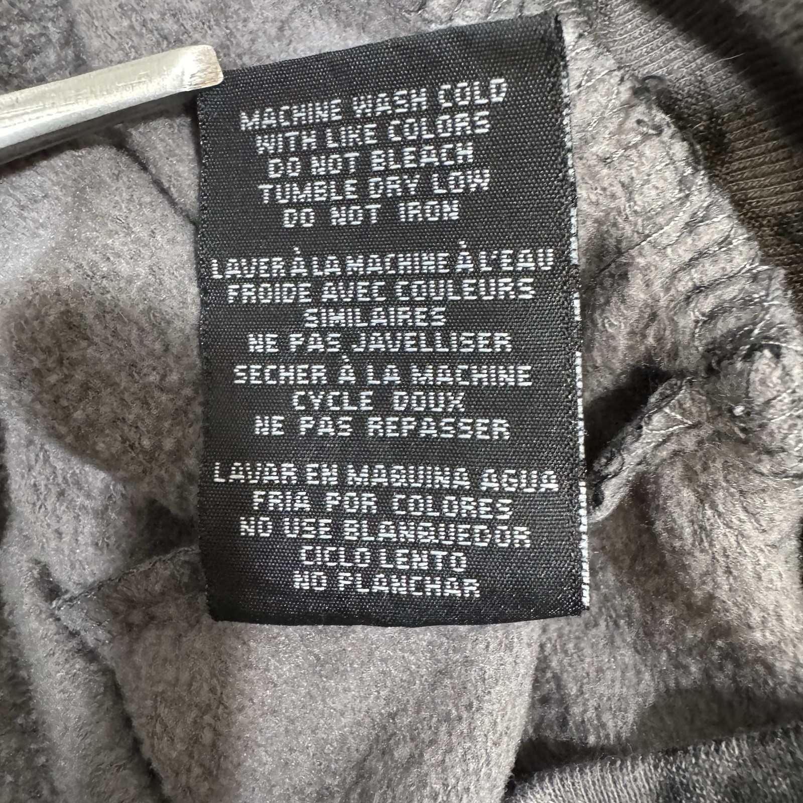 Marvel Black Panther Hoodie Mens L Gray Wakanda Forever Pullover Sweatshirt NWT thumbnail 5