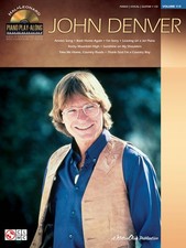 John Denver for Piano Play-Along Vol 115 Sheet Music Guitar Chords Song Book CD