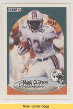 1990 Fleer Mark Clayton #236 READ jv0