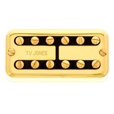 TV Jones Power'Tron Plus Humbucker Bridge Pickup, Universal Mount, Gold