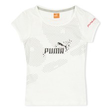 Image of Puma Girls Por T-shirt Juniors Licensed Short Sleeve