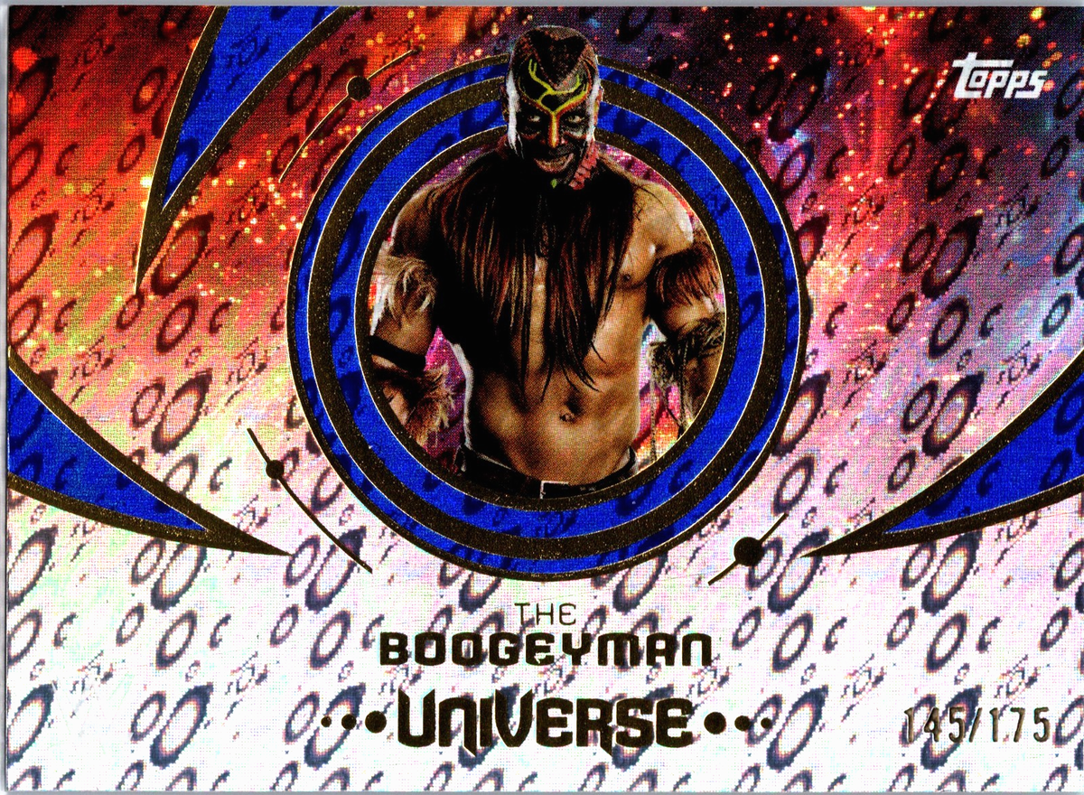 2025 Topps Universe WWE The Boogeyman Blue Pulse #/175 WWE Legends
