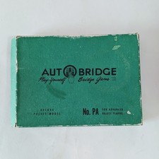 1957 game Auto bridge deluxe pocket model