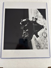 NASA Apollo 9 Lunar Lander Ascent Stage Earth Orbit Press Photo