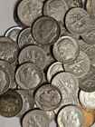 Roll of 50 Silver Roosevelt Dimes - $5 Face Value 90% Silver SKU03