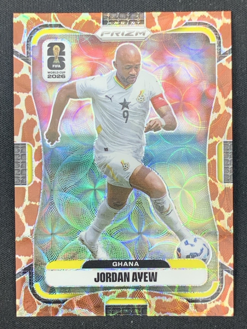 Jordan Ayew 2026 Panini Prizm FIFA World Cup Choice Giraffe Base #228