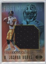2017 Panini Illusions First Impressions Memorabilia R Joshua Dobbs #FI-RJ ms9