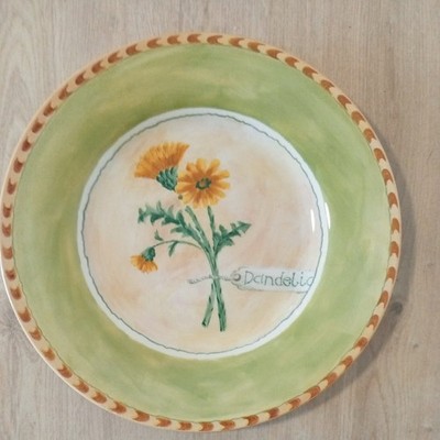 Royal Stafford Gardeners Journal Pusteblume Beilagen-/Salatteller 8,25 cm 21 cm