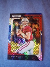 2019 Prizm Draft Picks Andrew Luck - X fractor 