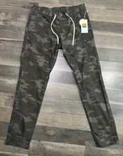 Vuori Mens Large Camo Organic Cotton Ripstop Pants
