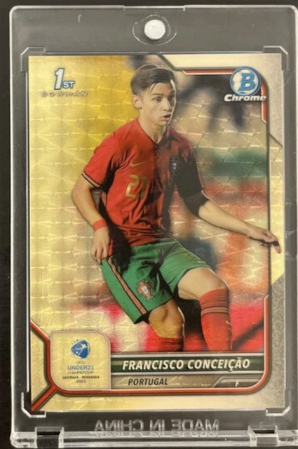 2022-23 Bowman Chrome Road to UEFA Under21 Championship Francisco Conceicao 1/1