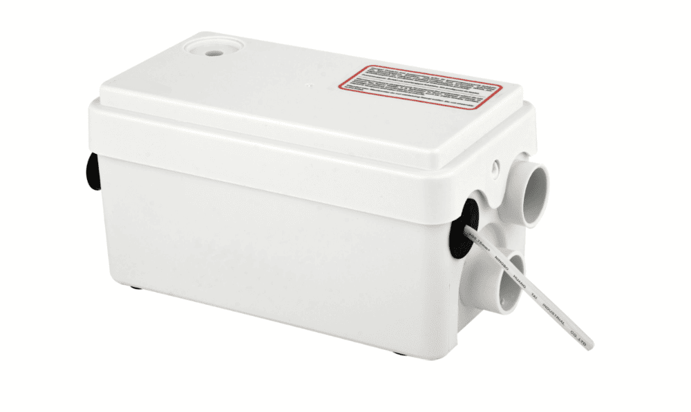 Pompa scarico trituratore maceratore 250W 80L/min 4m doccia lavandino 632to