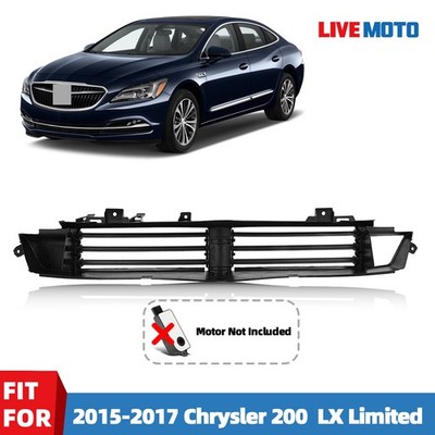 Front Radiator Active Shutter Grille Without Motor For 2015-2017 Chrysler 200