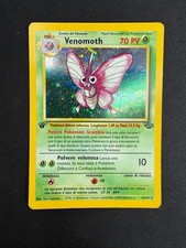 Pokemon Venomoth 13/64 Jungle Rara Holo Prima Edizione Wizards IT Carte Vintage