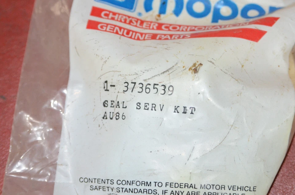 Nuevo de Lote Antiguo 1978-1981 Dodge M600 Camión Dirección Asistida Eje de Engranaje Kit Mmopar 3736539 Foto 2 de 4