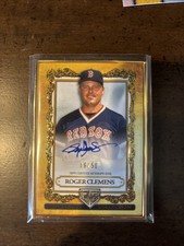 2024 Topps Gilded Collection - Roger Clemens #GOG-RC 45/50 (AU)