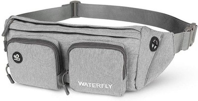 WATERFLY Fanny/Waist Bag: Plus Size Crossbody, Adj Belt for Men/Women - Hiking