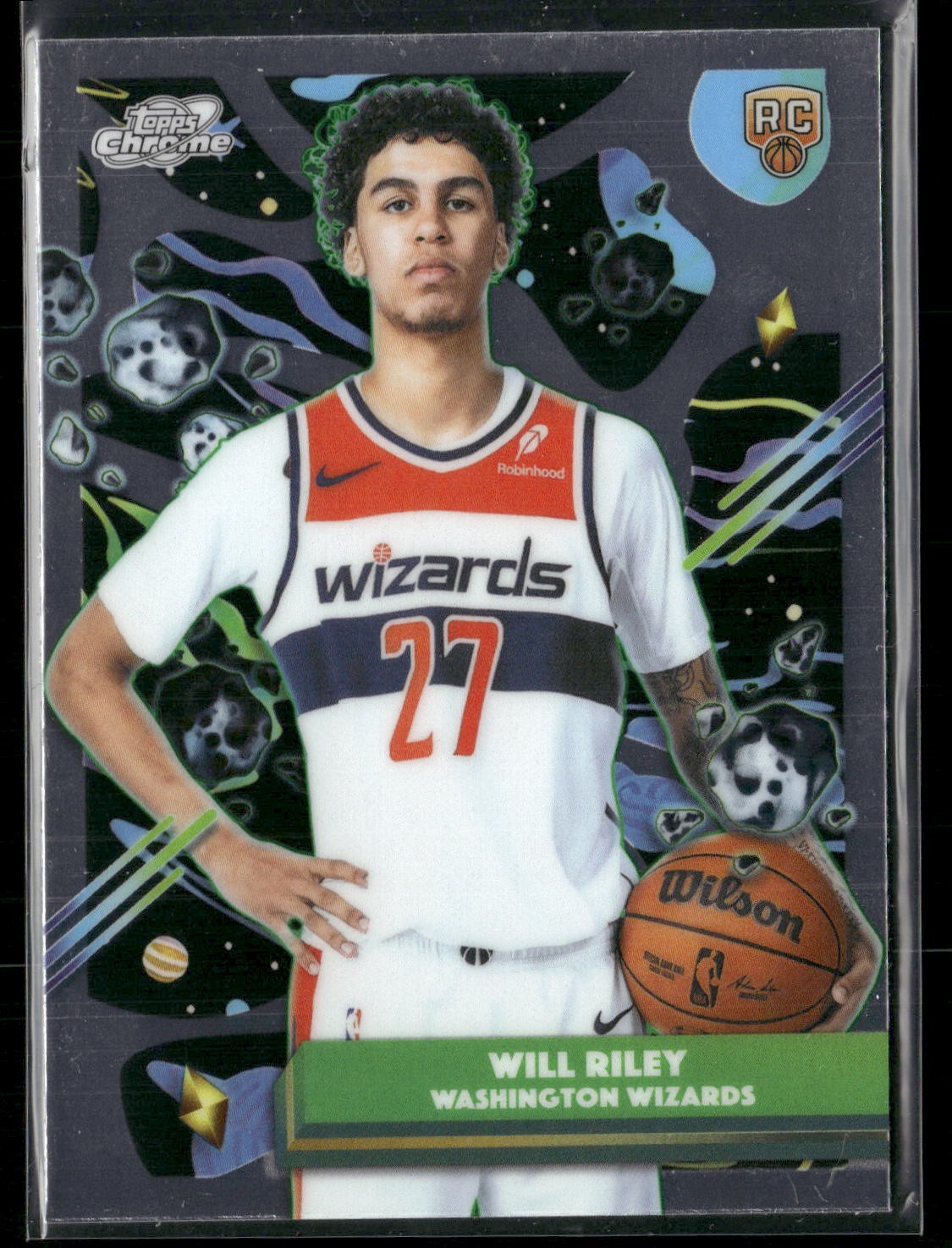 2025-26 Topps Chrome Cosmic #119 Will Riley