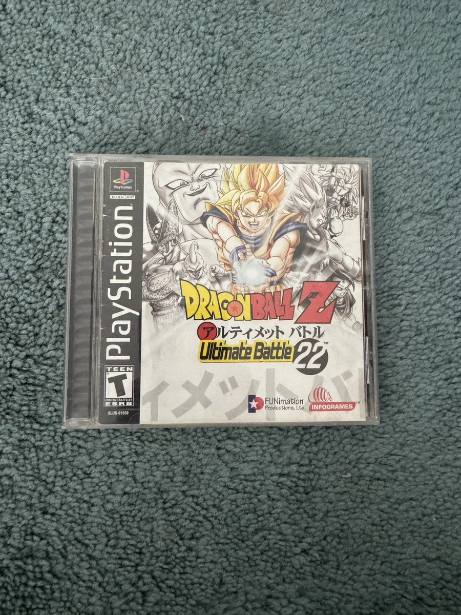 Dragon Ball Z Ultimate Battle 22 – PS1 – 1996 – PAL Fr – Très Bon état