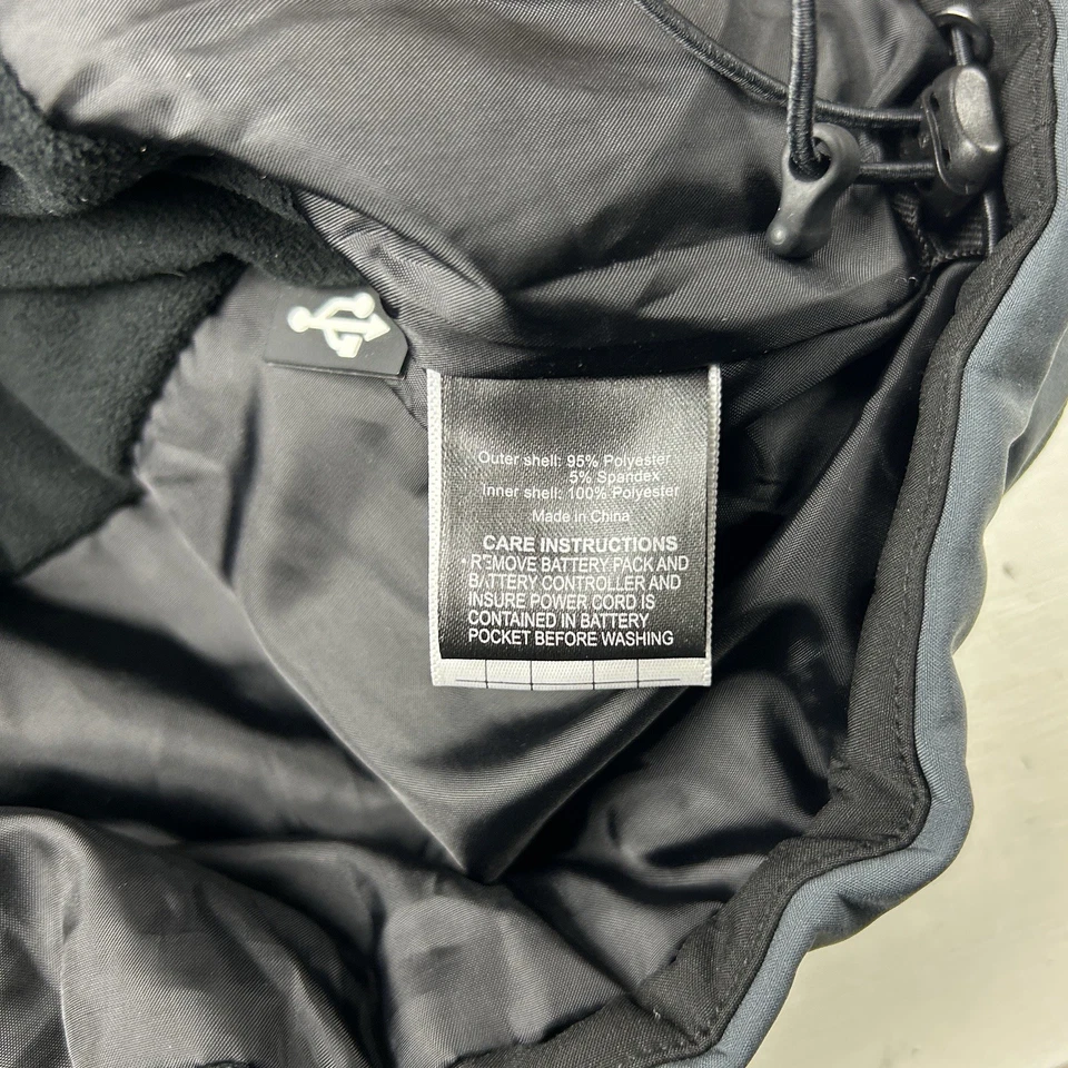 Milwaukee M12 Heated Shell Jacket Black Men's XL Battery Powered Work Gear - Image 4 of 4