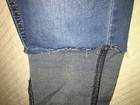 NEW PERSPECTIVE BRAND SIZE 30X40" UNHEMMED 5 POCKET SOFT DENIM BLUE CUSTOM JEANS — photo 6